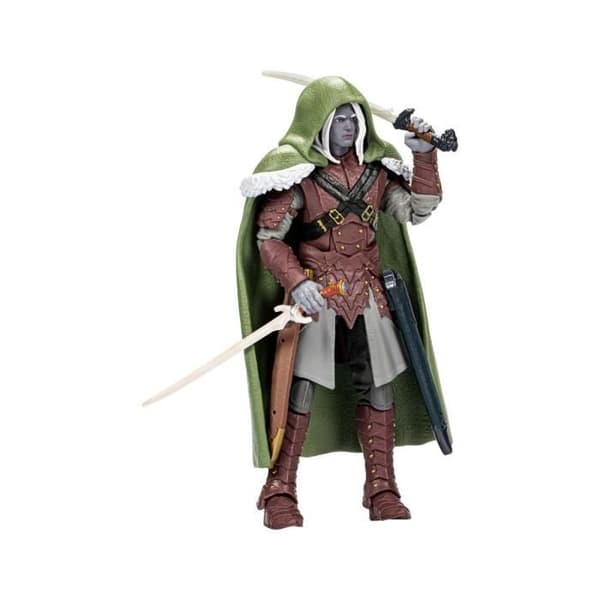 Figurine - HASBRO - Dungeons & Dragons: R.A Salvatore's The Legend of Drizzt - Golden Archive Drizzt 15 cm