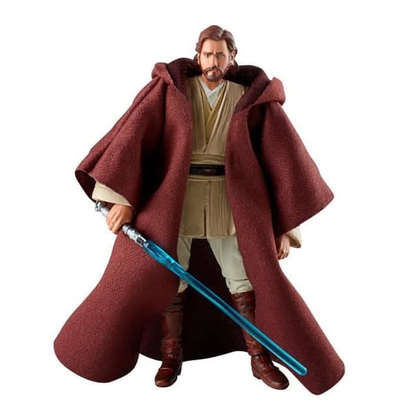 Obi-wan Kenobi ledad statyett - HASBRO - Star Wars Vintage-kollektionen - 10 cm
