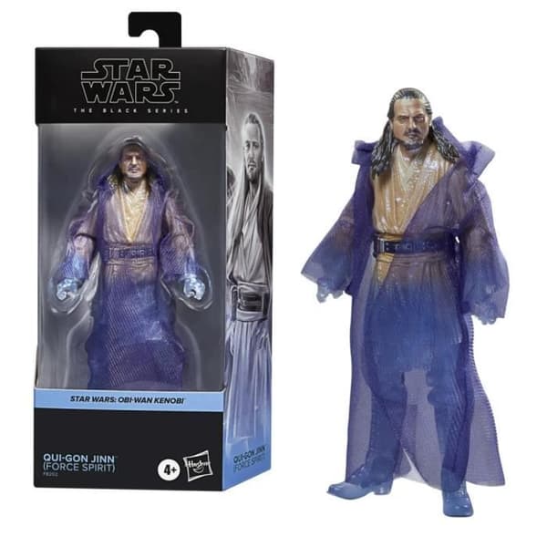 Qui-Gon Jinn (Force Spirit) Figur - Star Wars The Black Series - HASBRO - 15 cm