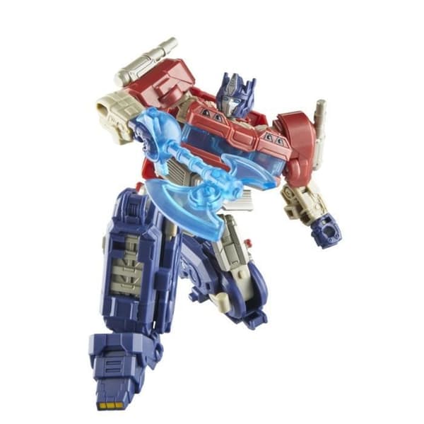 Transformers Optimus Prime figur i 112 Deluxe klass med omvandling, Transformers: One, från 8 år.
