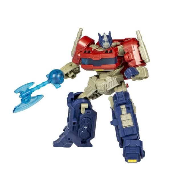 Transformers Optimus Prime figur i 112 Deluxe klass med omvandling, Transformers: One, från 8 år.