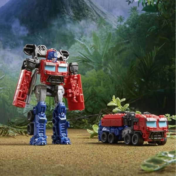 Optimus Prime ledad och konvertibel figur 11 cm - Battle Changer - Transformers: Rise of the Beasts