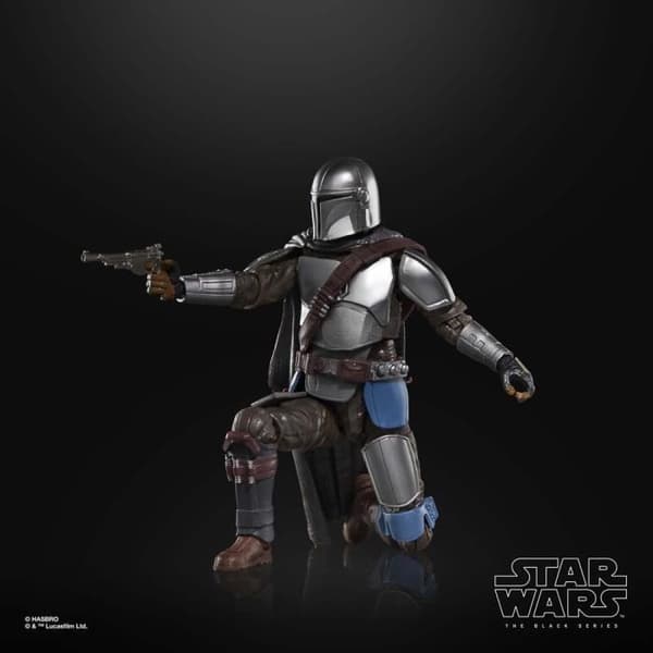Figurin - HASBRO - The Mandalorian Mine - Star Wars The Black Series - Svart - Star Wars