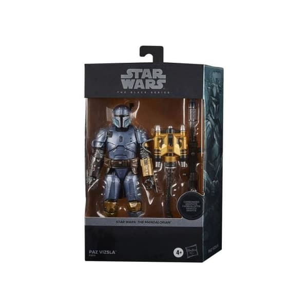 Star Wars The Mandalorian Black Series Carbonized 2021 Paz Vizsla Figur 15 cm - HASBRO
