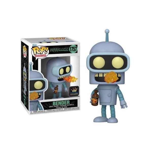 Figur - FUNKO - Bender - Vinyl 9 cm - Licens Futurama - Blandad 3 år och uppåt
