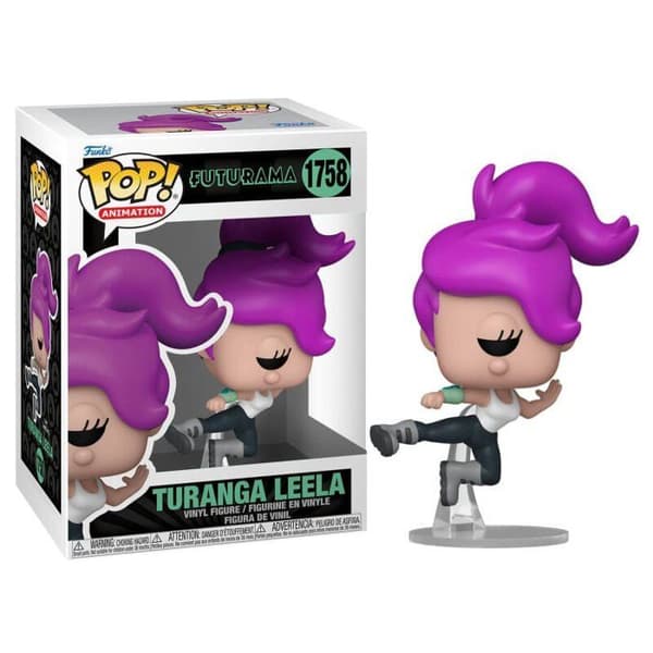 Figur - FUNKO - Leela - Vinyl 9 cm - Licens Futurama - Blandat