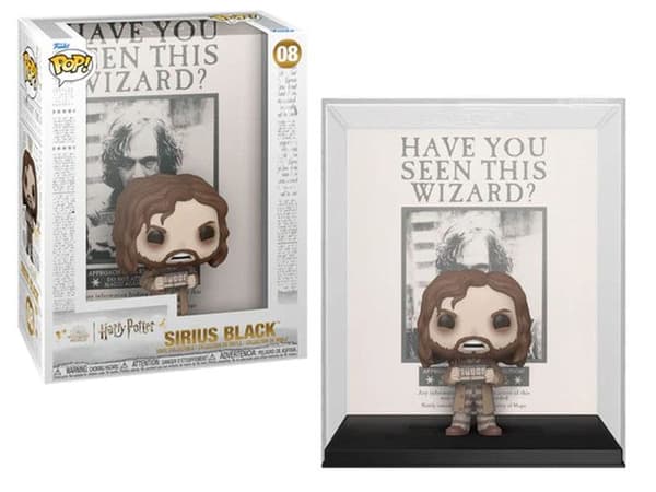 Funko Pop Cover Figure - Harry Potter and the Prisoner of Azkaban - Affisch med Sirius Black