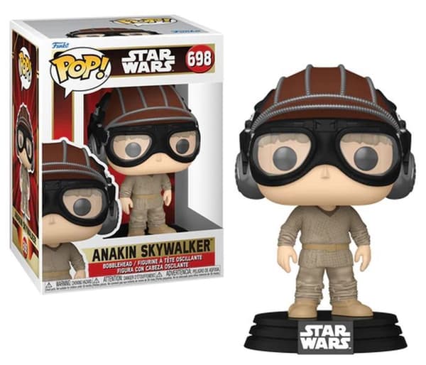 Funko Popfigur, Star Wars, Anakin och hans hjälm