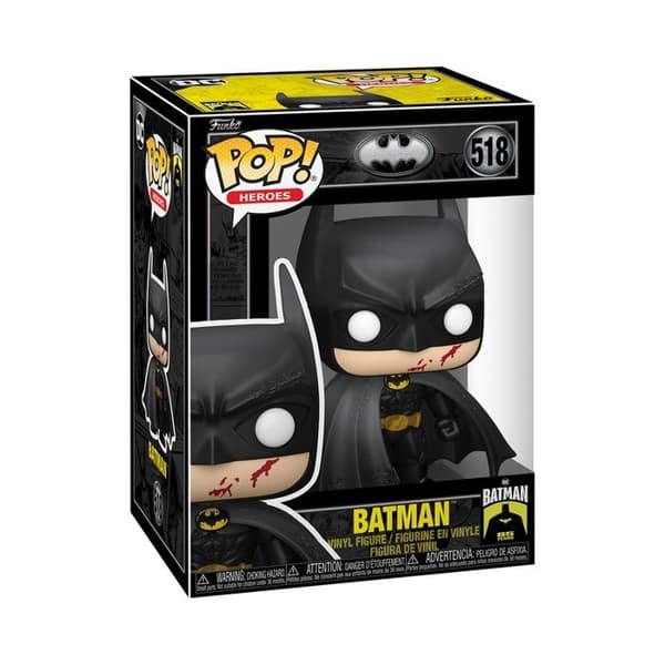 Figur - FUNKO - Pop N° 518 - Batman - 85:e Jubileum - Svart