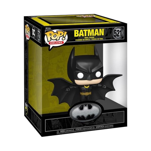 Figur - FUNKO - Batman Soaring - 85:e jubileum - Deluxe Pop - Svart