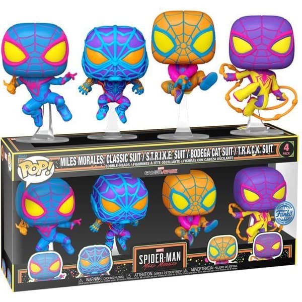 MILES MORALES - POP - 4PK SPECIAL EDITION FUNKO 69140 - 889698691406