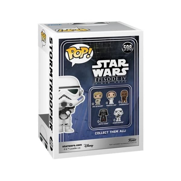 Figurine - Funko - Star Wars: SWNC - Stormtrooper - 9 cm - Mixte - Vit