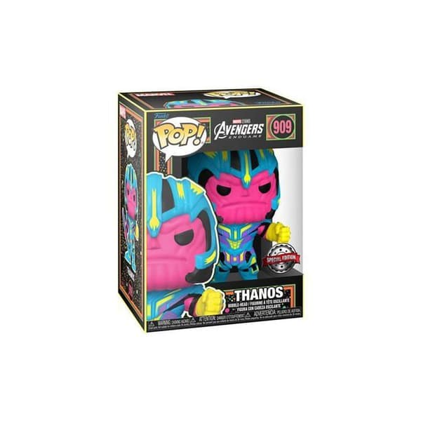 Pop! &amp; Tee - Marvel - Thanos(bklt) - Storlek S