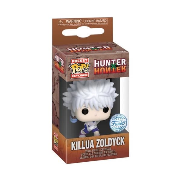 Funko Pocket Pop! Nyckelring: Hunter x Hunter - Killua med Yoyo
