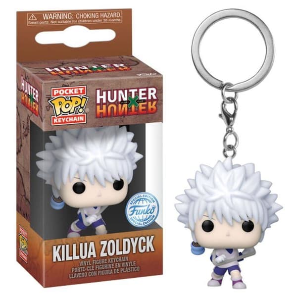 Funko Pocket Pop! Nyckelring: Hunter x Hunter - Killua med Yoyo