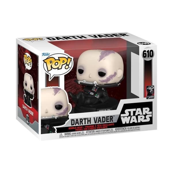 Samlarfigur - FUNKO - Darth Vader (Omaskerad) - Star Wars - Flerfärgad - Grå