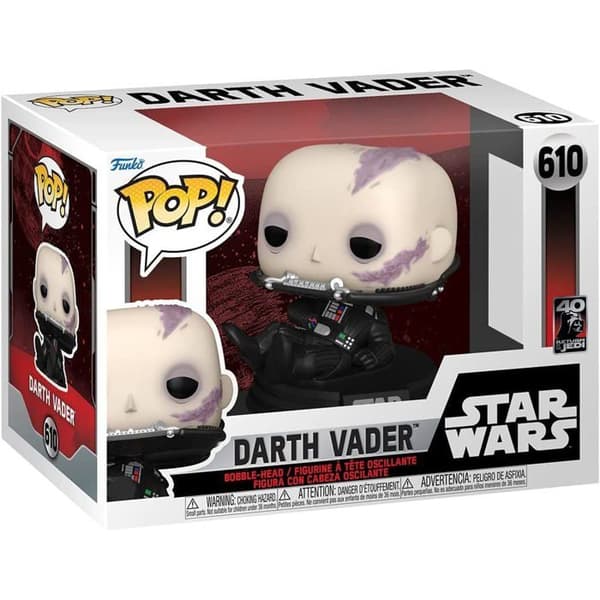Samlarfigur - FUNKO - Darth Vader (Omaskerad) - Star Wars - Flerfärgad - Grå