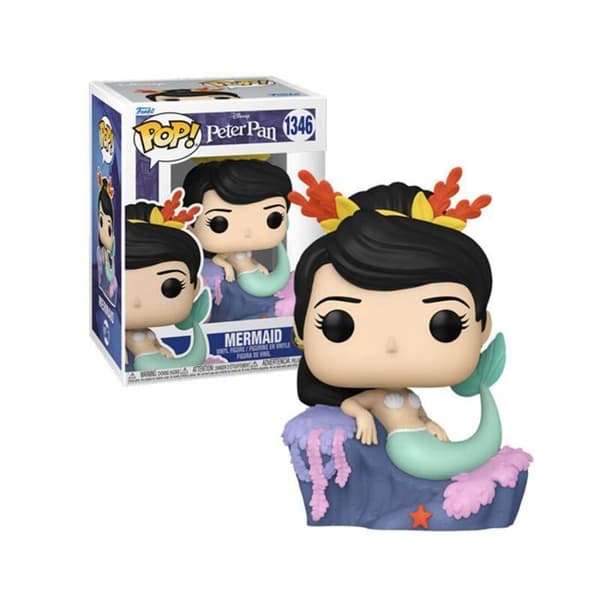 Funko Pop! Disney Peter Pan 70-årsjubileum - Sjöjungfru - Flerfärgad - Grå - Pop!
