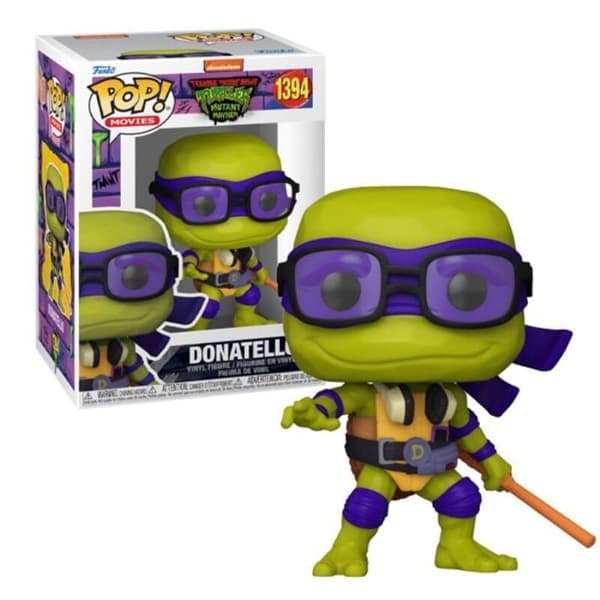 Funko Pop! Filmer: Teenage Mutant Ninja Turtles: Mutant Mayhem - Donatello