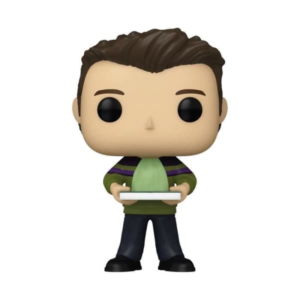 Funko Pop! TV: Vänner - Joey med Pizza - Grå - Vuxen - Blandat