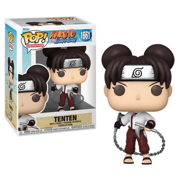Figurine - FUNKO - NARUTO - TENTEN - 9 cm - Multicolor - Pop !