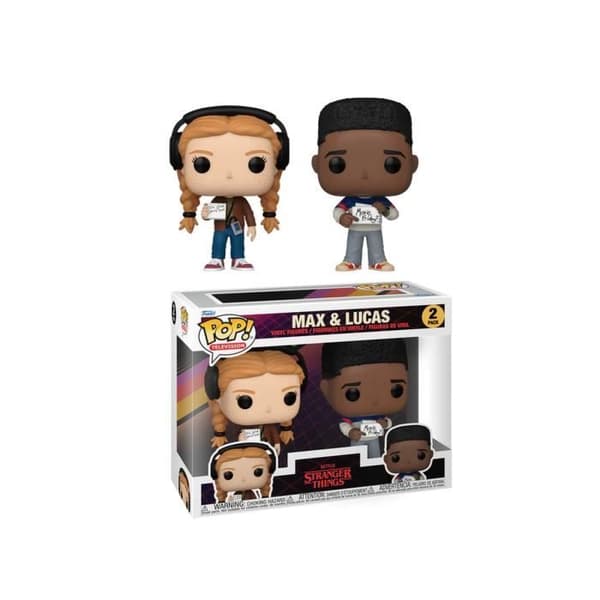 STRANGER THINGS S4 - POP TV - 2 Pack Max & Lucas