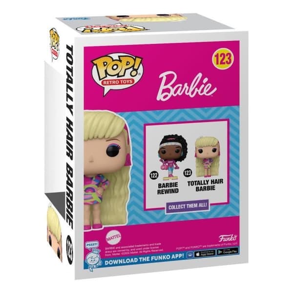 Vinylfigur - FUNKO - Totally Hair Barbie - 9 cm - Pop! - För barn