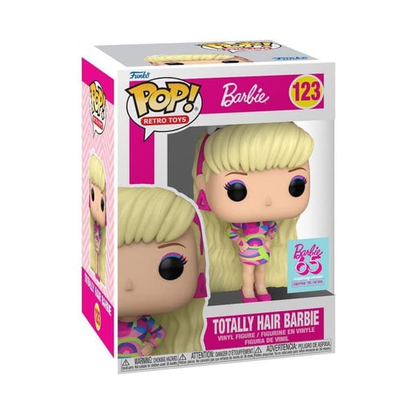 Vinylfigur - FUNKO - Totally Hair Barbie - 9 cm - Pop! - För barn