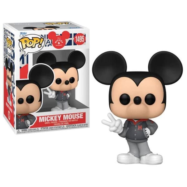 Figurine - FUNKO - Mickey - I Verkliga Livet - Mickey & Vänner - Utmärkta Åtta