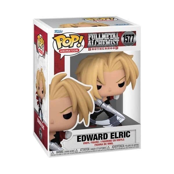 Pop! Fullmetal Alchemist Brotherhood E. Elric - Funko - Vit - Inomhus - Unisex