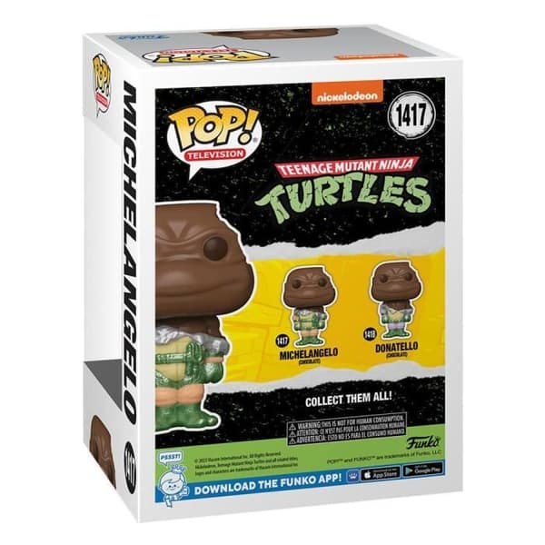 Figurine Tortugas Ninja Pop Vinyl Michelangelo 9 cm F - Funko - Figurine - Inomhus - Barn - Blandat - Pop !
