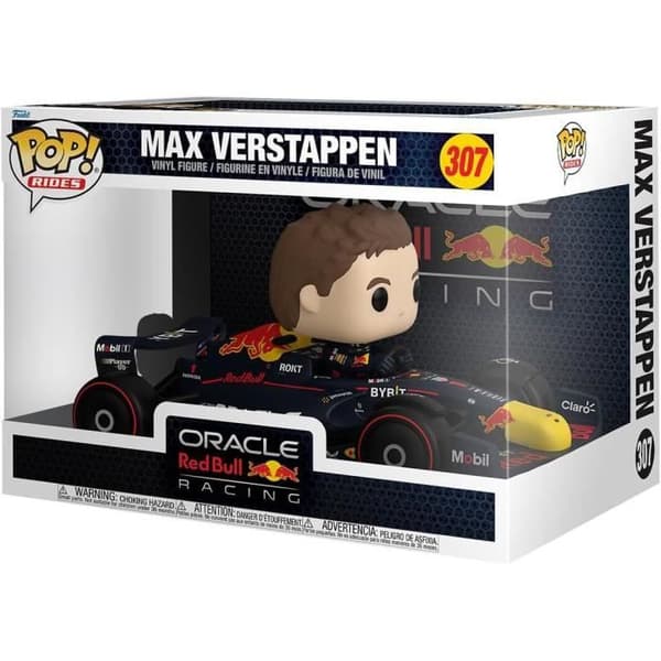 Figur - Funko - Pop! Ride 307 - Max Verstappen - Red Bull - 10cm - Vinyl