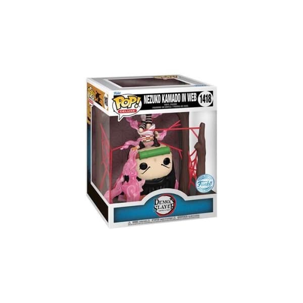 Funko Pop Deluxe Demon Slayer Nezuko-figur i webben