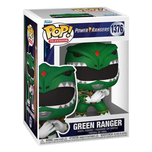 POWER RANGERS 30:E FIGUR POP! TV VINYL GREEN RANGER 9 CM FUNKO 7220