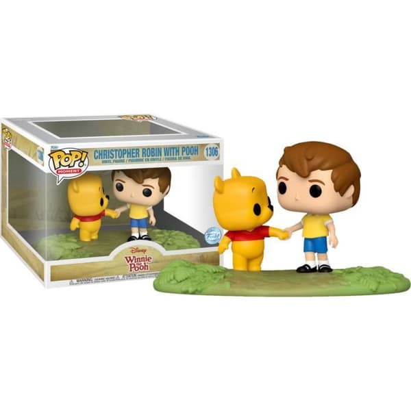 Funko Pop Disney Jean-Christophe & Winnie 1306 Exklusiv Movie Moment Figure - Nalle Puh