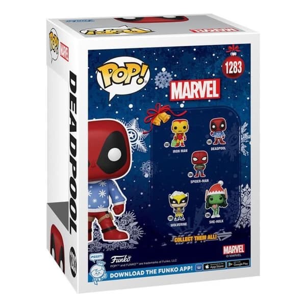 UNDERBAR SEMESTERPOP! MARVEL VINYL FIGUR DEADPOOL 9 CM FUNKO 72187