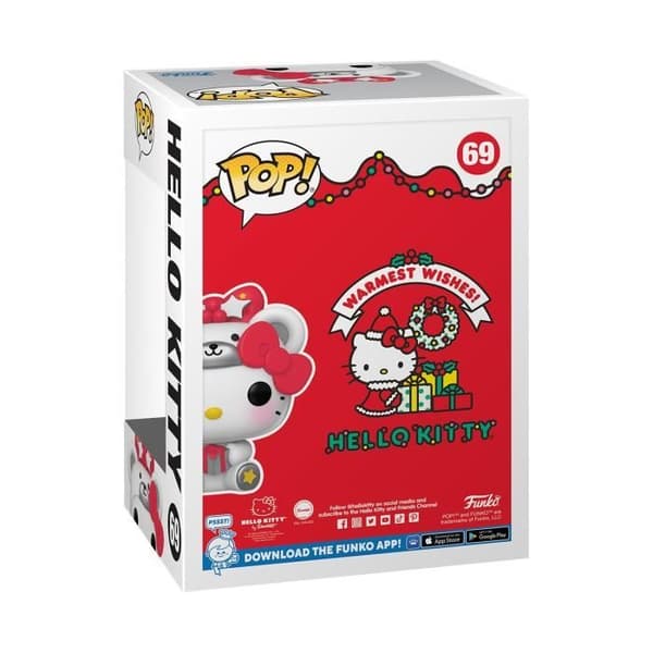 Figur - Funko - Hello Kitty - Isbjörn (metallic) - Grå - Samlarfigur