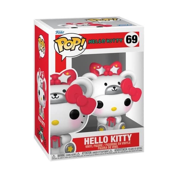 Figur - Funko - Hello Kitty - Isbjörn (metallic) - Grå - Samlarfigur