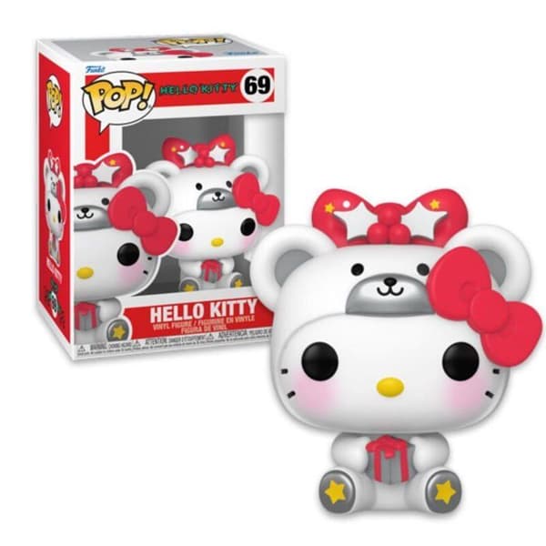 Figur - Funko - Hello Kitty - Isbjörn (metallic) - Grå - Samlarfigur