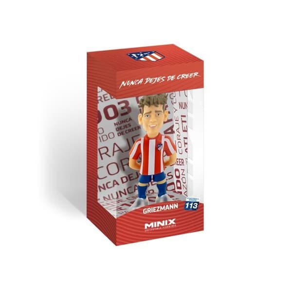 Minix Griezmann Figur - Atlético Madrid - PVC 12cm - Fotbollskollektion