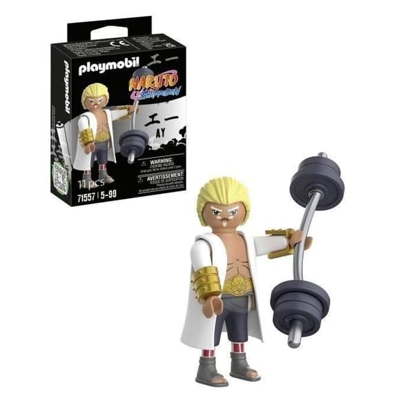 PLAYMOBIL Fourth Raikage Ay 71557 Figur, Naruto Shippuden, 5 år och uppåt