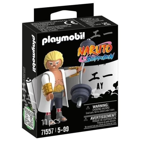 PLAYMOBIL Fourth Raikage Ay 71557 Figur, Naruto Shippuden, 5 år och uppåt