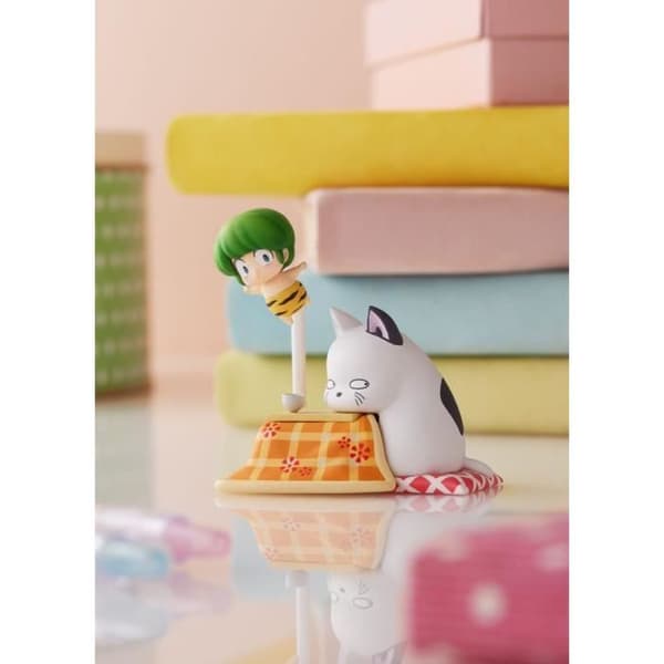 Minifigur - Plommon - Urusei Yatsura - Ten &amp; Kotatsuneko - 7 cm