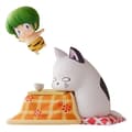 Miniatyrbild 1 av 4: Minifigur - Plommon - Urusei Yatsura - Ten &amp; Kotatsuneko - 7 cm