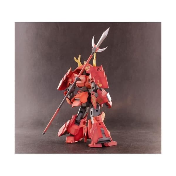 Figurin - Plommon - Pla-Act Sen 10 - 15 cm - Leddetaljer - För samlare