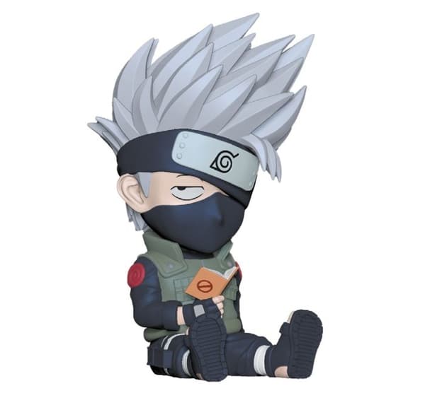 Tirelire - PLASTOY - Naruto - Kakashi - Högkvalitativ plast - Skulpterade detaljer - Fungerande