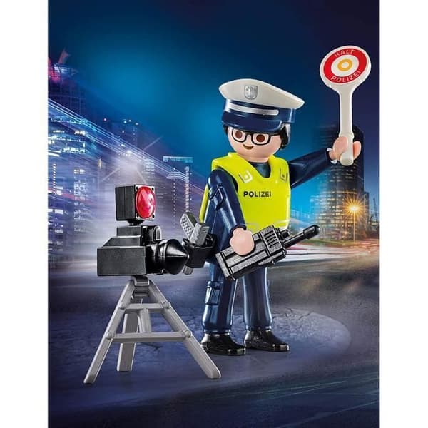 Polis med radar