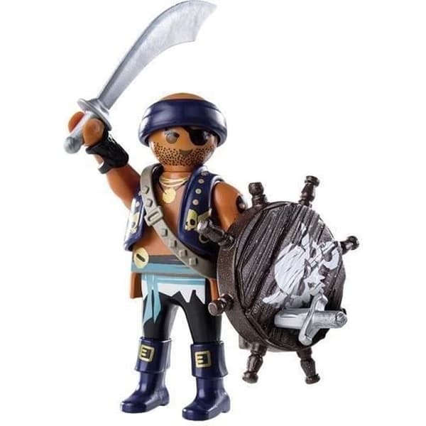 PLAYMOBIL - Pirat med sköld - Playmo-Vänner - Blandat - Från 4 år