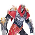 Miniatyrbild 5 av 5: LEAGUE OF LEGENDS - PREMIUM FIGURINE 18 CM ZED Master of Shadows - 6062261 - Med 19 artikulationspunkter och tillbehör