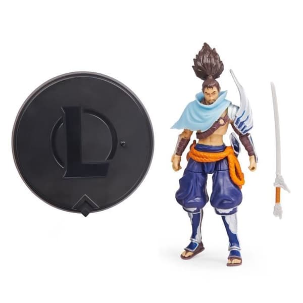 Yasuo League of Legends 10 cm figur med 12 artikulationspunkter och tillbehör